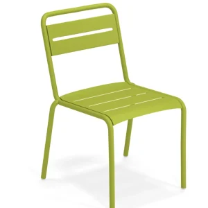 Best Chaise sans bras Star - Antique Green (verte) Ameublement Commercial Pour Terrasses