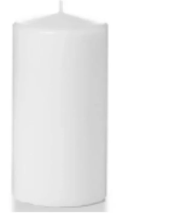 Best Chandelle pilier de 60h - Blanche - 2.8" x 6" - 12 par boite Accessoires Et Décor De Table