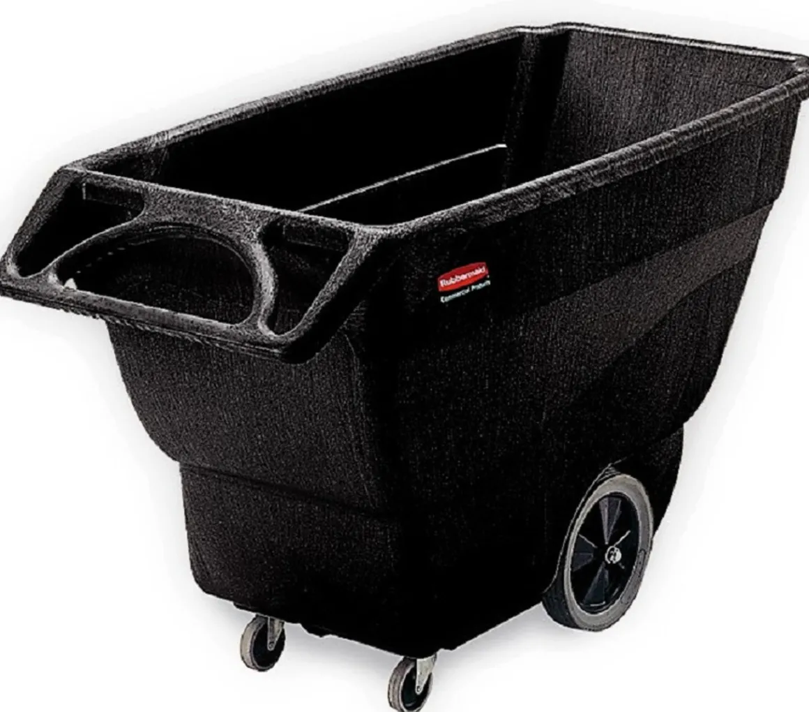 chariot_de_transport_cubi_0.webp Discount Chariot de transport cubique à capacité de 600 lb Poubelles Et Bac De Recyclage