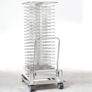 Best Chariot mobile pour assiette pour four SCC202 Tables De Travail Commerciales