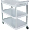 New Chariot utilitaire à 3 tablettes Xtra - Blanc cassé Chariots