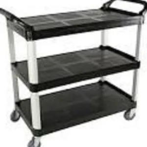 Best Chariot utilitaire de 40" x 19.75" x 37'" - Noir Chariots