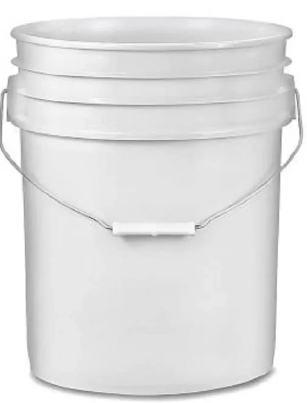 Fashion Chaudière de 10 L avec poignée en plastique - Blanche Rangement Des Aliments