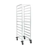 Discount Échelle 12 étages avec renfort pour tôles et bacs de 15" x 21" en aluminium Étagères De Rangement Et De Transport