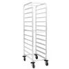 Fashion Échelle de 12 étages en aluminium avec renfort pour plaques de 18" x 26" ou 13" x 18" Étagères De Rangement Et De Transport