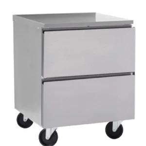 Clearance Comptoir de travail de 32" avec congélateur à tiroirs Support D'équipement Et Tables Réfrigérées