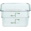 Sale Contenant carré gradué de 2 qt. (1.9L) Camwear CamSquare - Transparent Rangement Des Aliments