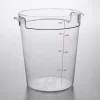 Discount Contenant rond gradué de 8 qt. (7.6L) Camwear - Transparent Rangement Des Aliments