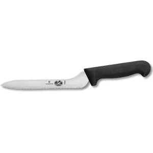 Sale Couteau à pain à lame coudée de 7.5" Fibrox Pro Couteaux