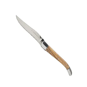 Hot Couteau à steak avec logo - 10 par boite Coutellerie