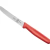 Discount Couteau à steak dentelé de 4 5/16" à manche rouge Coutellerie