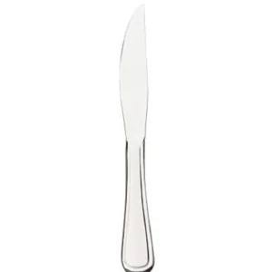 Hot Couteau à steak dentelé de 9.3" en acier inoxydable 18/0 Céline - 12 par boîte Coutellerie