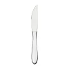 Hot Couteau à steak dentelé de 9 1/3" en acier inoxydable 18/10 Eclipse - 12 par boîte Coutellerie