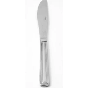 Sale Couteau à table dentelé de 8.7" en acier inoxydable 18/0 Royal - 12 par boîte Coutellerie
