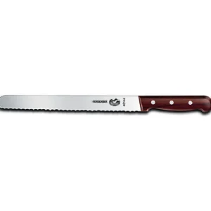 Sale Couteau à trancher / à pain de 10" avec manche en bois Couteaux