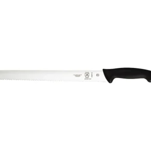 Best Couteau à trancher dentelé de 12" à manche noir Millennia Couteaux