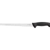 Clearance Couteau à trancher flexible et alvéolé de 10.25" à manche noir Millennia Couteaux