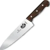 Clearance Couteau de chef de 8" avec manche en bois Couteaux