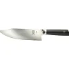 Outlet Couteau de chef de 8" style chasseur à manche ergonomique G10 Damascus Couteaux