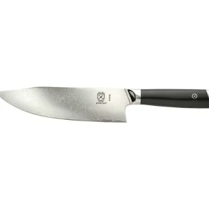 Outlet Couteau de chef de 8" style chasseur à manche ergonomique G10 Damascus Couteaux