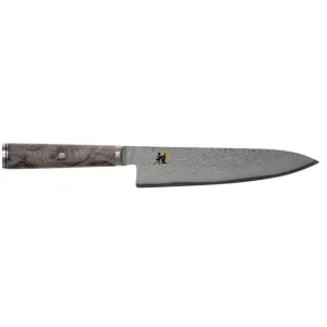 Best Couteau de chef Gyutoh de 8" 5000MCD 67 BLACK Couteaux
