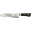 Clearance Couteau Santoku de 7" à manche ergonomique G10 Damascus Couteaux