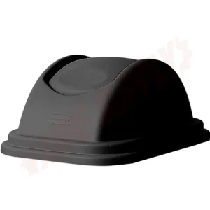 Fashion Couvercle dôme pour poubelle Untouchable (#2957) - Noir Poubelles Et Bac De Recyclage