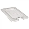 Outlet Couvercle plat pour bac gastronorme 1/9 sans poignée, avec encoche - Transparent Rangement Des Aliments