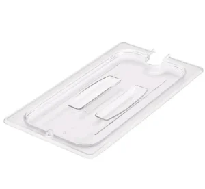 Clearance Couvercle pour bac gastronorme 1/3 avec poignée et encoche Camwear - Transparent Rangement Des Aliments