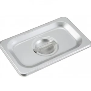 New Couvercle pour bac gastronorme 1/9 en acier inoxydable Rangement Des Aliments