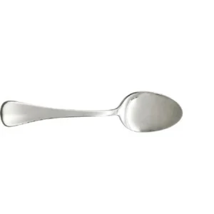 New Cuillère à soupe ovale de 7.3" en acier inoxydable 18/0 Bistro - 12 par boite Coutellerie