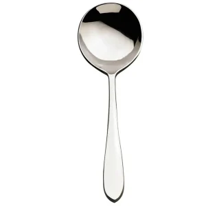 Online Cuillère à soupe ronde de 7" en acier inoxydable 18/10 Eclipse - 12 par boite Coutellerie