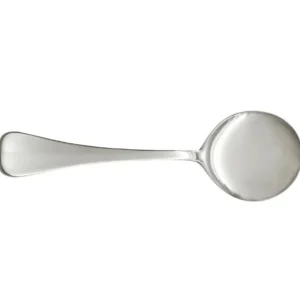 Discount Cuillère à soupe ronde de 7" en acier inoxydable 18/0 Bistro - 12 par boite Coutellerie
