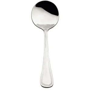 Discount Cuillère à soupe ronde de 7.1" en acier inoxydable 18/0 Contour - 12 par boîte Coutellerie
