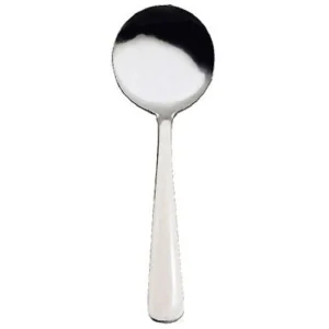 Fashion Cuillère à soupe ronde de 6.5" en acier inoxydable 18/0 Windsor - 12 par boîte Coutellerie