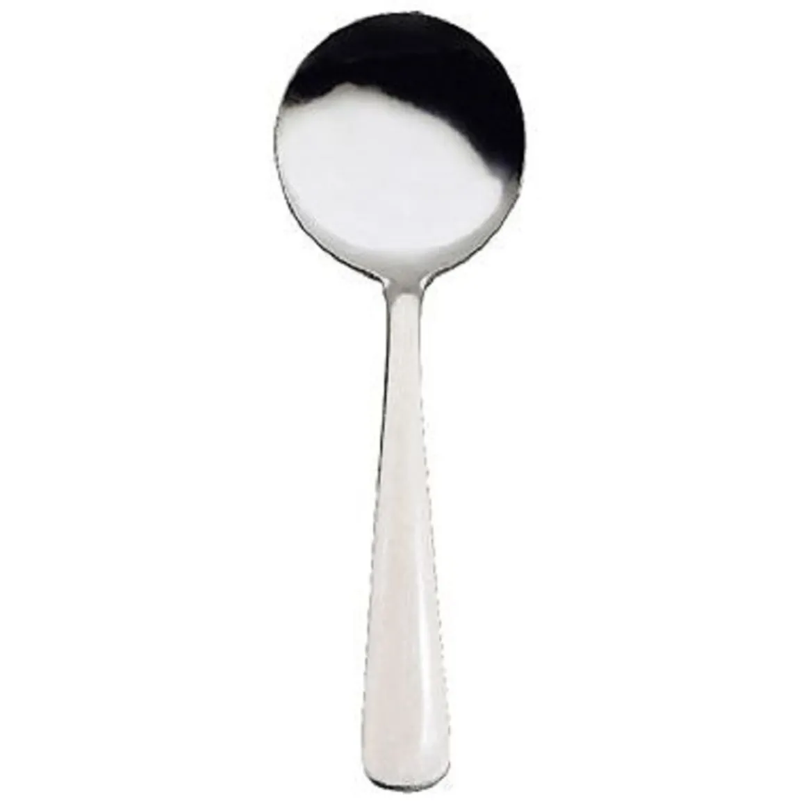 cuillre__soupe_ronde_de___0-7.webp Fashion Cuillère à soupe ronde de 6.5" en acier inoxydable 18/0 Windsor - 12 par boîte Coutellerie