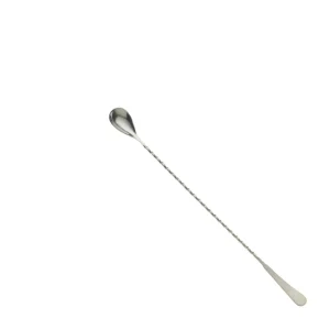 New Cuillère de bar style japonais de 13 3/16" en acier inoxydable Accessoires De Bar