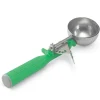 Online Cuillère portionneuse de 2.66 oz (#12) à pression du pouce Jacob's Pride - Verte Ustensiles Et Outils De Cuisine