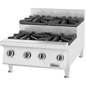 New Cuiseur de comptoir de 24" (4 brûleurs) à 2 niveaux au gaz naturel - 120 000 Btu - Modèle démo Équipements De Cuisson