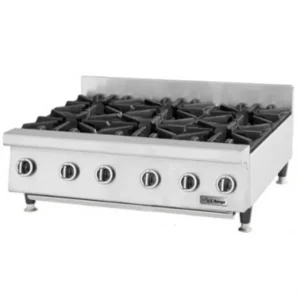 Discount Cuiseur de comptoir de 36" à 6 brûleurs au gaz naturel - 180 000 BTU Équipements De Cuisson