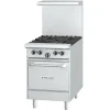 Clearance Cuisinière de 24" à 4 brûleurs avec four au gaz naturel - 167 000 BTU Équipements De Cuisson