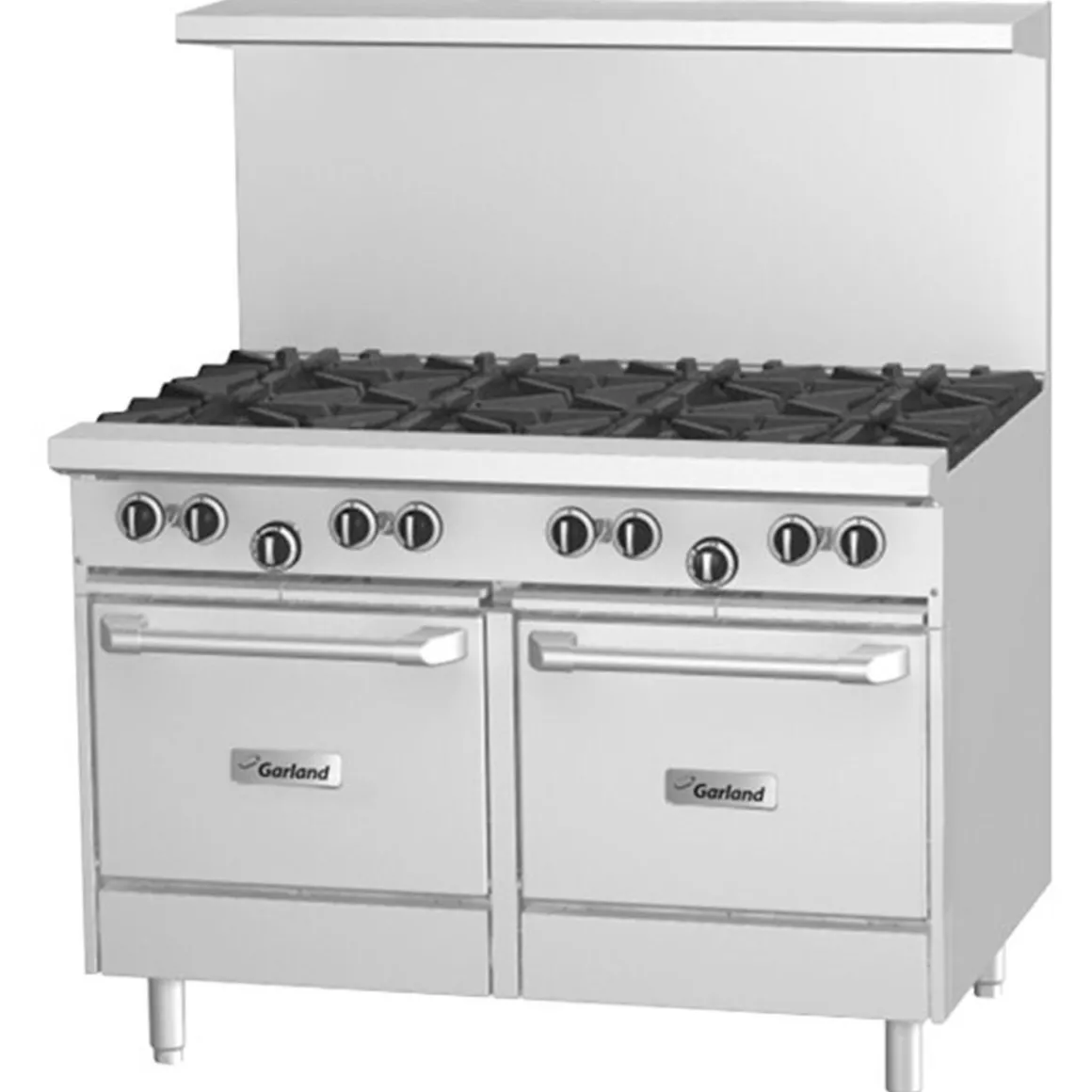 cuisinire_de____brleurs_a_0-4.webp Discount Cuisinière de 48" à 6 brûleurs avec plaque à frire de 12" au gaz propane Équipements De Cuisson