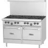 New Cuisinière de 48" à 8 brûleurs avec 2 fours au gaz Équipements De Cuisson