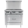Best Cuisinière de 36" à 6 brûleurs au gaz propane avec four à convection Équipements De Cuisson