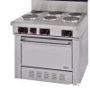 Hot Cuisinière de 36" à 6 ronds plein avec four - 208 Volts / 3 Phases Équipements De Cuisson