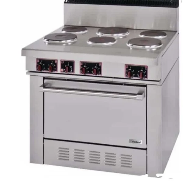 Hot Cuisinière de 36" à 6 ronds plein avec four - 208 Volts / 3 Phases Équipements De Cuisson