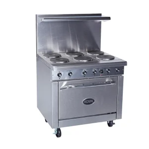 New Cuisinière électrique de 36" à 6 ronds - 208 Volts Équipements De Cuisson