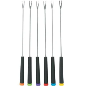 Online Ensemble de 6 fourchettes à fondue - Noire Coutellerie