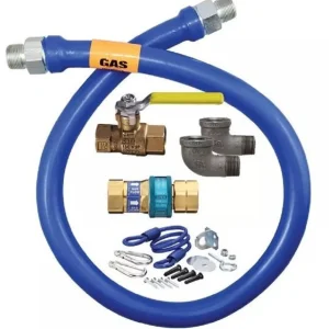 New Ensemble de boyau à gaz Snapfast 3/4" de diamètre et 60" de long Équipements De Cuisson