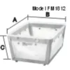 Clearance Filtre de 18.75" x 10" x 6" Retro-fit Basin Filters Équipements De Cuisson